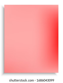 Abstract trendy color background. Vector illustration texture. Cool backdrop with smooth and soft shadow.  Pink trendy and easy editable colored banner template.