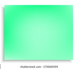 Resumen del fondo de color de moda. Ilustración vectorial pastel. Fondo colorido con sombra suave y suave. Plantilla de banner de color verde de moda y fácil edición.