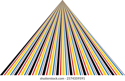 abstract trendy coloring triangle line pattern art perfect for background.