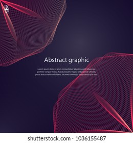 Abstract trendy colors background with blur gradient elements for modern flyer, brochure design. Eps10 vector illustration