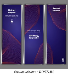 Abstract trendy colors background with blur gradient elements. Banner template. Eps10 Vector illustration