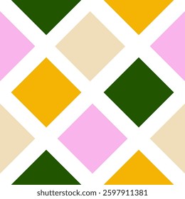 Abstract trendy colourful pattern design.