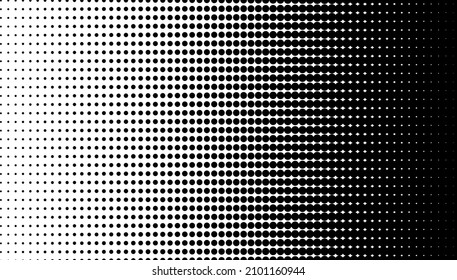 Abstract trendy concept vector comics pop art style blank layout template with black dots pattern on white background. For design sale banner, empty bubble, illustration comic book design.