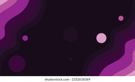Abstract trendy creative wavy line dark purple background for your project to be more creative and elegant.