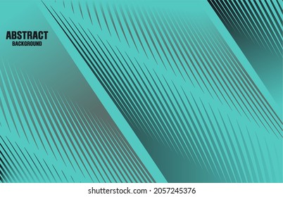 Abstract Trendy Cyan Blue Rectangle Shape Background