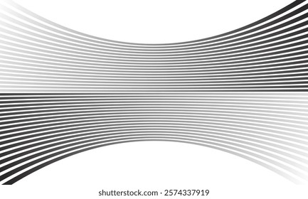 abstract trendy diagonal black white gradient squeeze line pattern perfect for background.