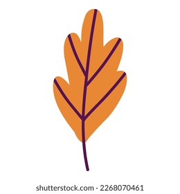 Abstract trendy doodle art. Set of hand drawn plant, curve, shape, object, blob. Design element. Flat vector cartoon illustration isolated on white background.