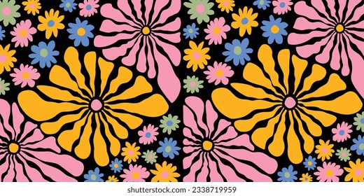 Resumen de fondo de diseño floral
