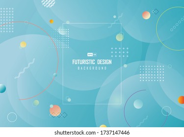 Abstrakte trendy Flüssigkeit mit geometrischem Elementmuster Design Artwork Hintergrund. Verwenden Sie für Poster, Template Design, Druck, Buch, Werbung. Illustrationsvektor
