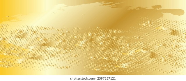Abstract and trendy golden color luxury gradient texture. Wallpaper background For Web and Mobile Applications, business infographic and social media, modern decoration, 