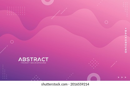 Abstract trendy gradation background vector