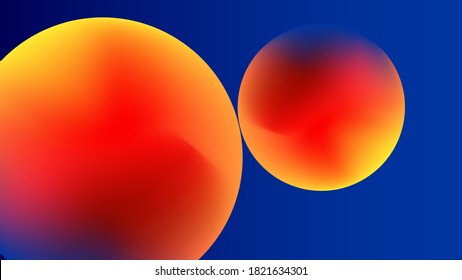 Abstract trendy gradient flowing geometric pattern background texture for poster cover design. Minimal color gradient banner template. Desktop background. Wallpaper. Vector illustration EPS 10
