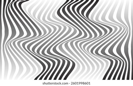 abstract trendy gradient irregular wave line pattern perfect for background.