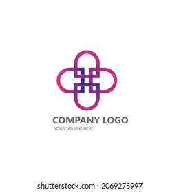 Abstract trendy Gradient logo for your company