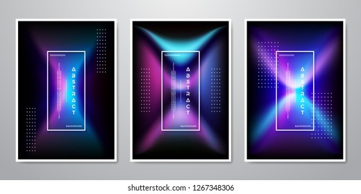 Abstract Trendy Gradient Shapes Background For Mobile Screen, Advertising, Backdrop, Brochure, Cover, Flyer, Invitation, Music Poster, Poster, Wallpaper, And Others