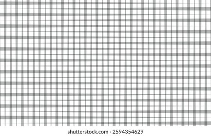 abstract trendy grey thin and thick line plaid pattern perfect for background.