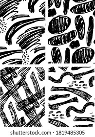 Abstrakte, handgezeichnete, doodle Muster Hintergrundstruktur. Abstrakte Hintergrundkunst.