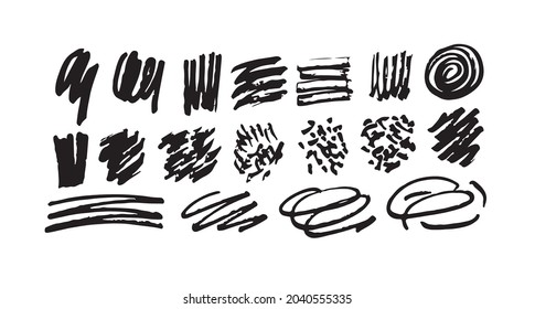 Abstract trendy hand drawn doodle pattern background. Pattern with splash.