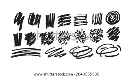 Abstract trendy hand drawn doodle pattern background. Pattern with splash.