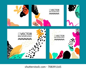 Abstract trendy illustration background, placard, floral stylized cactus succulent plant, style flat and 3d design elements. Unique art for covers, banners, flyers and posters.