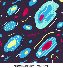 Abstract trendy illustration - modern material design background