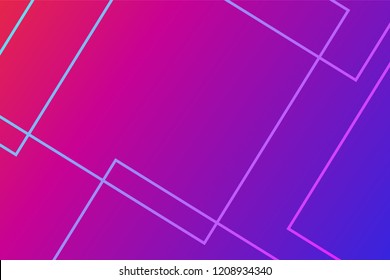 abstract trendy line geometric background template