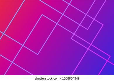 abstract trendy line geometric background template