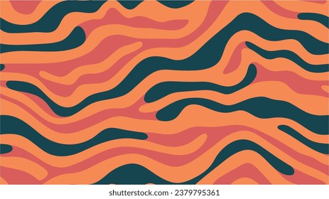 Abstract trendy liquid background design. Futuristic design poster. Colorful wave lines pattern. Digital effects. Abstract background with wavy maze line pattern. Colorful background waves of lines.