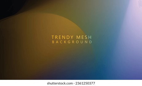 abstract trendy mesh web banner background. trendy soft holographic gradient abstract vector illustration for header, landing page, and poster. watercolor mesh design of vibrant blend colors