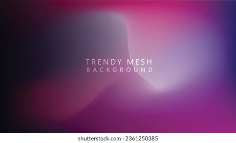 abstract trendy mesh web banner background. trendy soft holographic gradient abstract vector illustration for header, landing page, and poster. watercolor mesh design of vibrant blend colors