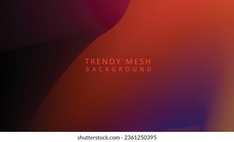 abstrakter, trendiger Netzbanner-Hintergrund. trendige, weiche holografische Farbverlauf-Abstrakte Vektorgrafik für Header, Landing-Page und Poster. Aquarellmaschendesign in lebendigen Mischfarben