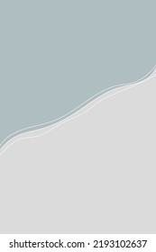 Abstract trendy modern art poster