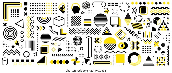 Abstract and trendy modern geometric background. Vector background