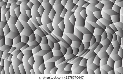 abstract trendy modern gradient cube wave pattern perfect for background.