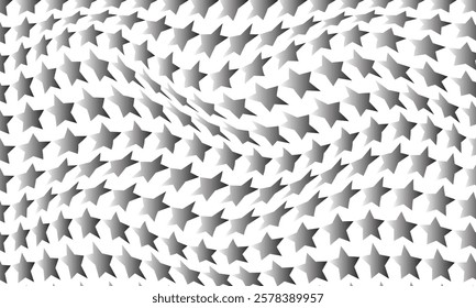 abstract trendy modern gradient star wave pattern perfect for background.