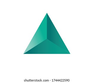 abstraktes, buntes Logo-Design-Element in Buchstaben a für die visuelle Identität eines Unternehmens.