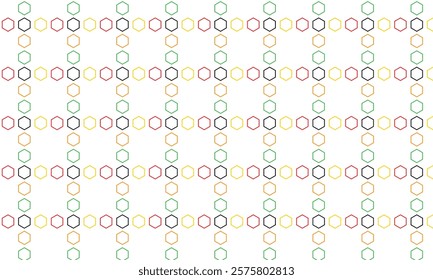 abstract trendy outline coloring polygon pattern perfect for background.