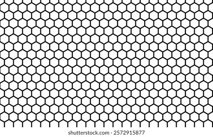 abstract trendy outline honeycomb pattern perfect for background.