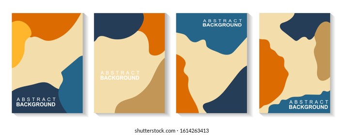 Abstract trendy pastel universal artistic templates. Good for cover, background, invitation, banner, placard, brochure, poster, card, flyer and other. vector illustration . EPS 10