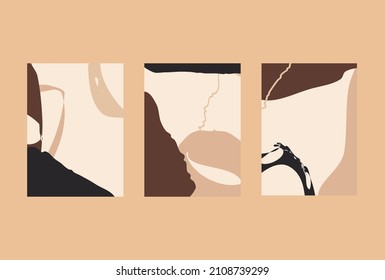 Abstract trendy pastel universal artistic templates. Good for cover, invitation, banner, placard, brochure, poster, card, flyer and other.