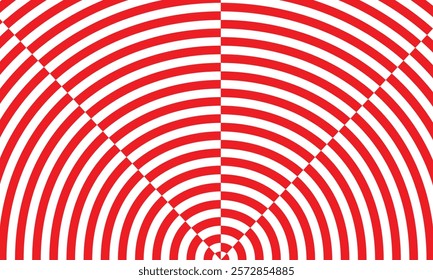 abstract trendy red irregular line circle pattern perfect for background.