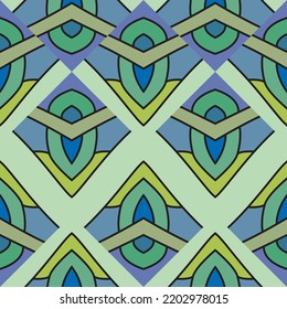 Abstract trendy seamless patterns set with hand drawn doodle shapes