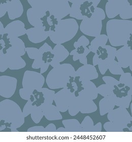 abstracto de moda simple floral artística de verano con patrón de ilustración dibujado a mano. flores creativas Elementos 
collage patrón contemporáneo sin fisuras. Plantilla de moda para el diseño