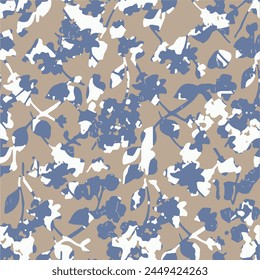 abstract trendy simple summer artistic floral with hand drawn illustration pattern. creative flowers elements 
collage contemporary seamless pattern. fashionable template for design