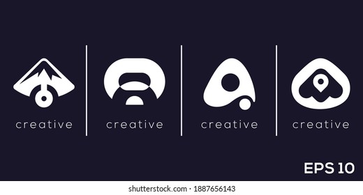 Resumen del logotipo de tecnología de moda. Plantilla de icono basada en vector creativo.