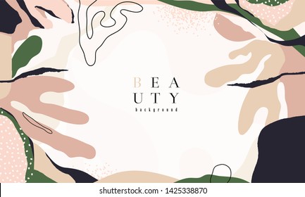 Abstract trendy universal artistic background template . Good for cover, invitation, banner, placard, brochure, poster, card, flyer and other.