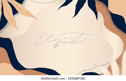 Abstract trendy universal artistic background template . Good for cover, invitation, banner, placard, brochure, poster, card, flyer and other.