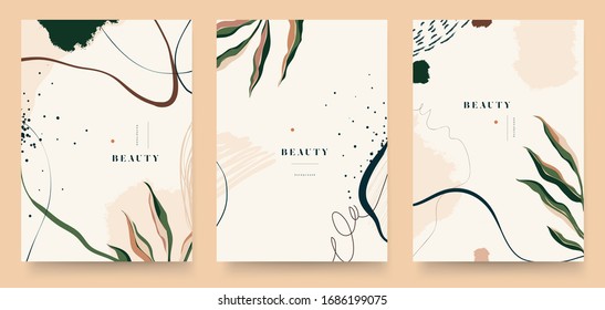 Abstract trendy universal artistic background template . Good for cover, invitation, banner, placard, brochure, poster, card, flyer and other.