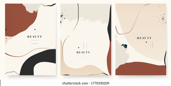 Abstract trendy universal artistic background template . Good for cover, invitation, banner, placard, brochure, poster, card, flyer and other.