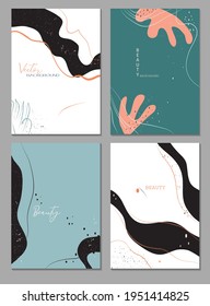 Abstract trendy universal artistic background templates. Good for cover, invitation, placard, brochure, poster, card, flyer and other. Trendy background. Vector illustration